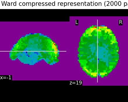 plot data driven parcellations