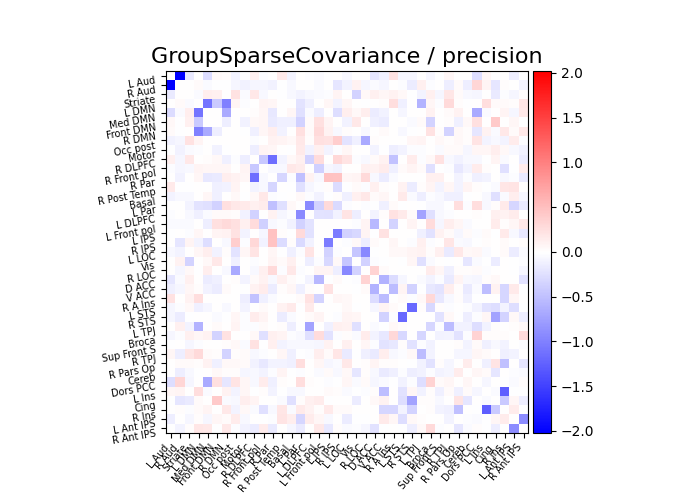 GroupSparseCovariance / precision