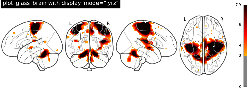 plot demo glass brain