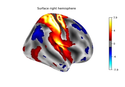 Making a surface plot of a 3D statistical map