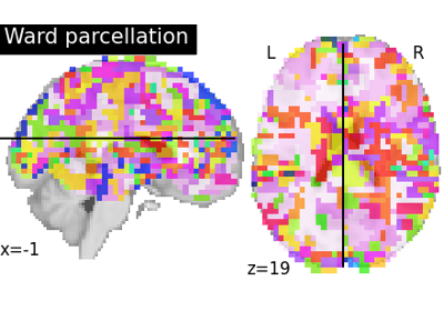 Clustering methods to learn a brain parcellation from fMRI