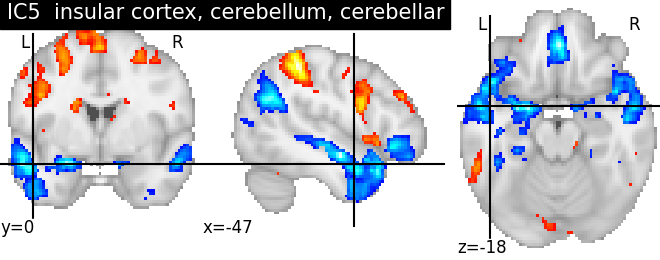 plot ica neurovault