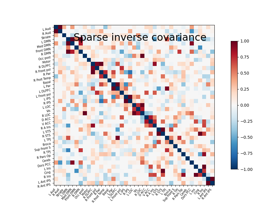 plot inverse covariance connectome