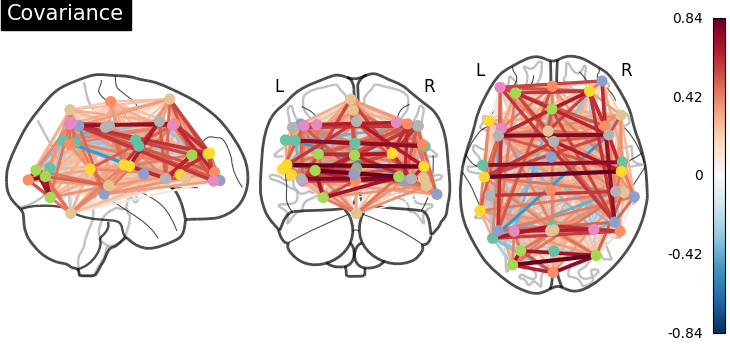plot inverse covariance connectome
