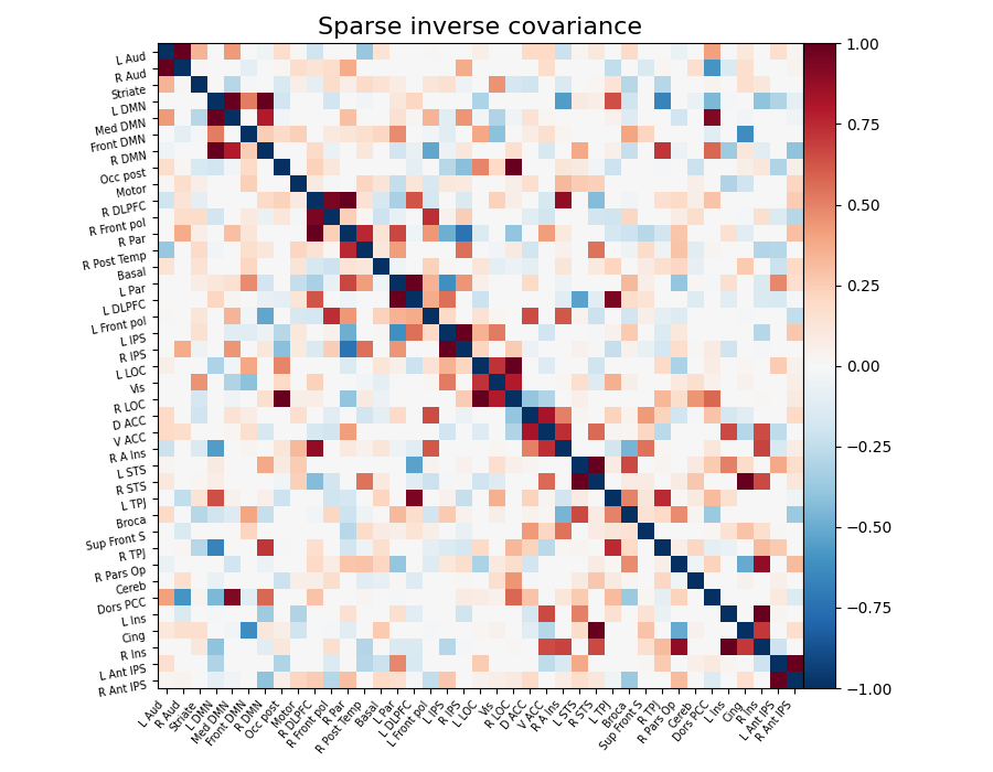 plot inverse covariance connectome